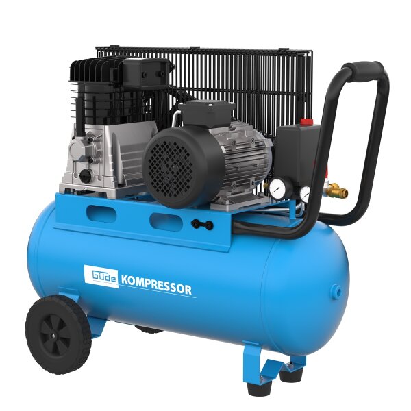 GÜDE Profi Kompressor 580/10/50 400V 50l 10bar 2200W 580l 2 Zylinder