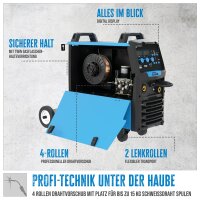 GÜDE Universal Schweißgerät 270A 1-20mm 400V Uni-Mig 270 AS-Pro SYN