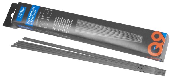 GÜDE Schweißelektroden Elektroden 50 Stück 2,5 / 350 mm Stabelektroden