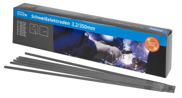 GÜDE Schweißelektroden Elektroden 95 Stück 3,2 / 350 mm Stabelektroden