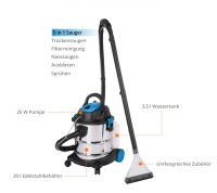 GÜDE Waschsauger GWS 1600-20 Industriesauger...