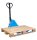 GÜDE GHW 2500-80 PU Gabelhubwagen Hubwagen Palettenwagen 2500 kg Tragkraft