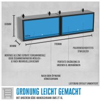 GÜDE Werkstatteinrichtung Wandschrank Werkzeugschrank GWS 2T XL