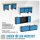 GÜDE Lochwand Set GL 1709 XL Rückwand 3-teilig Werkzeughalter 9x9 Lochmatrix