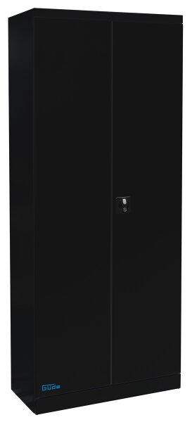 Güde Werkzeugschrank TYP B Black Line Stahlschrank 4 Fachböden, Zylinderschloss