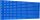 GÜDE Lochwand 1200P/1 Rückwand Werkzeughalter 38x38 Lochmatrix blau
