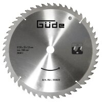 GÜDE Holzsägeblatt HM 250x20 mm - 50 Zähne...