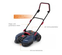 GÜDE Akku Kehrmaschine Handkehrmaschine Handbesen...
