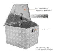 GÜDE Alu Deichselbox GT 120 Alukoffer Alukiste...