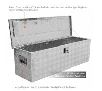 GÜDE Alu Transportbox GT 165 Alukoffer Alukiste...