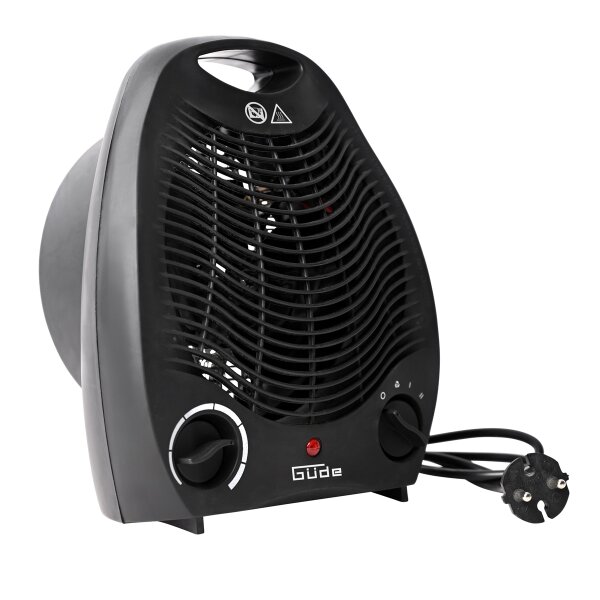 GÜDE Heizlüfter GH 2000 B Heizer 2000 Watt 3 Stufen Lüfter Heizung Thermostat