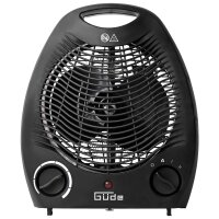 GÜDE Heizlüfter GH 2000 B Heizer 2000 Watt 3 Stufen Lüfter Heizung Thermostat