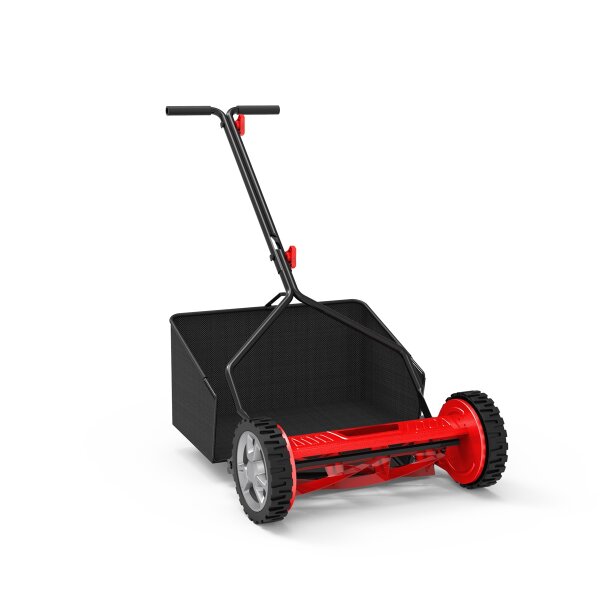GÜDE Spindelmäher GSPM 380 Rasenmäher Handrasenmäher 38 cm Schnitt geräuscharm
