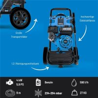 GÜDE Benzin Hochdruckreiniger Fuel 250 – 234 bar, 590 l/h, 4-Takt Motor