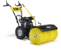 TEXAS Kehrmaschine Benzin 80cm Schneeräumer Laubkehrer Combi 800TG Set 2in1