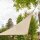 SIENA GARDEN Solino Sonnensegel grau 180g/m² HDPE, quadratisch, 3,6x3,6x3,6x3,6m