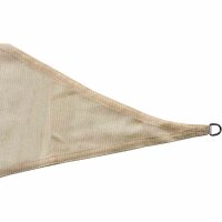 SIENA GARDEN Solino Sonnensegel ecru 180g/m² HDPE, quadratisch, 3,6x3,6x3,6x3,6m