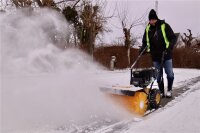 TEXAS Handy Sweep 690TG 3in1 212ccm Kehrmaschine Benzin mit Schneeschild 60cm