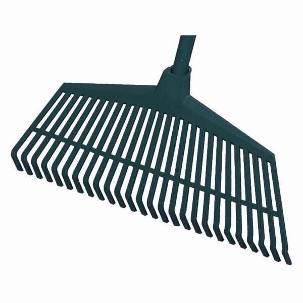 SIENA GARDEN Kunststoff-Laubbesen, 50 cm, mit 130 cm Metallstiel