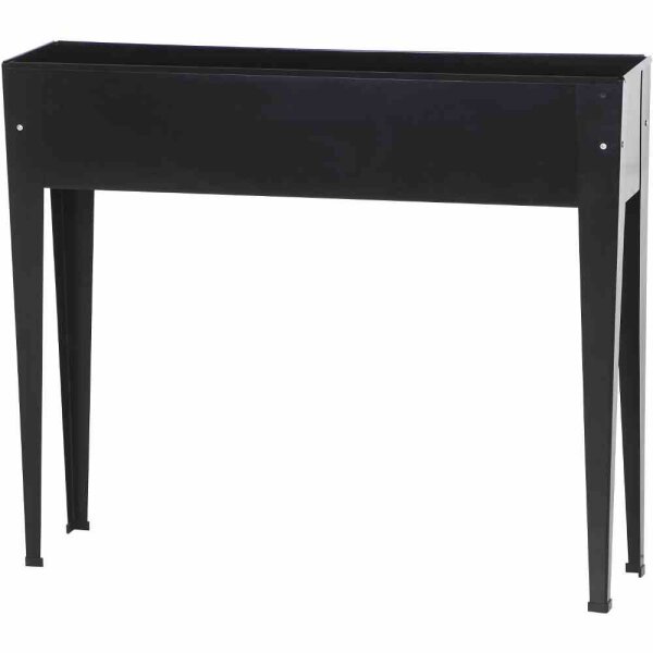 SIENA GARDEN Hochbeet Slim, 98 x 25 x 82 cm anthrazit, Metall pulverbeschichtet
