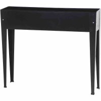 SIENA GARDEN Hochbeet Slim, 98 x 25 x 82 cm anthrazit, Metall pulverbeschichtet