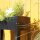 SIENA GARDEN Hochbeet Slim, 98 x 25 x 82 cm anthrazit, Metall pulverbeschichtet