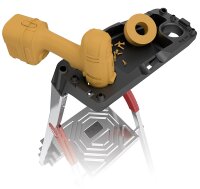 HAILO Aluminium-Sicherheitsleiter Haushaltsleiter „L60 EasyClix“ 3 Stufen