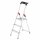 HAILO Aluminium-Sicherheitsleiter Haushaltsleiter „L60 EasyClix“ 3 Stufen