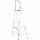 ALPFA Haushaltsleiter 7 Stufen Alu Aluminium Leiter Treppe 3,24m Arbeitshöhe