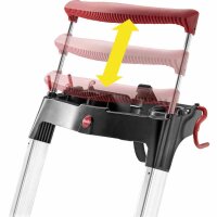 HAILO Stehleiter TopLine L100 4 Stufen