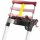 HAILO Stehleiter TopLine L100 4 Stufen