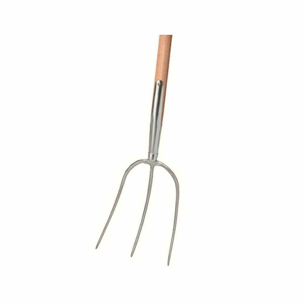 IDEAL PIONIER-Streugabel, 3 Zinken, 135 cm Eschen-Stiel