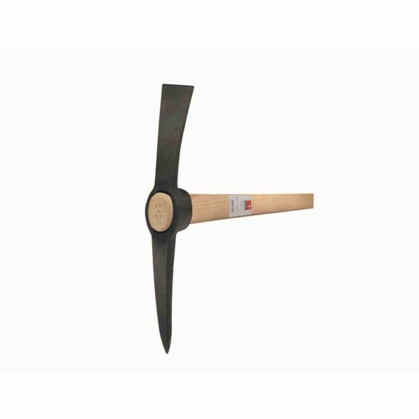 IDEAL IDEAL-Kreuzhacke 1,5 kg, 95 cm Eschenstiel, geschmiedet, ovales Auge