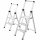 SELEKTA Trittleiter DK40 3-stufig BASICLINE design