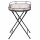 SIENA GARDEN Serviertisch Prato 41x67,5x60 cm klappbar Mosaikoptik Gartenmöbel