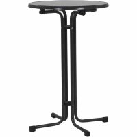 MFG Stehtisch Ø 70x110 cm rund grau klappbar...