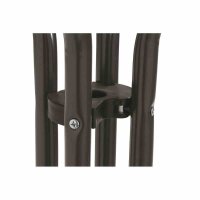 MFG Stehtisch Ø 70x110 cm rund grau klappbar Stahlrohrgestellt Stehbiertisch