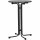 MFG Stehtisch Ø 70x110 cm rund grau klappbar Stahlrohrgestellt Stehbiertisch