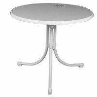 MFG Boulevard-Tisch Ø85x70cm rund weiß...