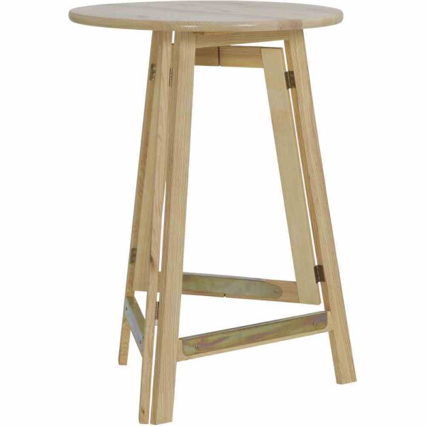 FUN STAR 944814 Stehtisch Ø 78 cm, komplett aus Holz