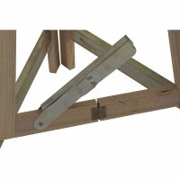 FUN STAR 944814 Stehtisch Ø 78 cm, komplett aus Holz