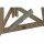 FUN STAR 944814 Stehtisch Ø 78 cm, komplett aus Holz