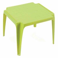PROGARDEN Kindertisch Tavolo 50x50x44 cm lime green...