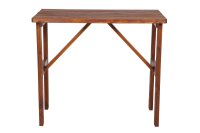 FUN STAR Tessin Bartisch 125x79 cm Kiefernholz braun