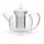 BREDEMEIJER Teekanne Santhee Glas 1,2 l mit Edelstahlfilter