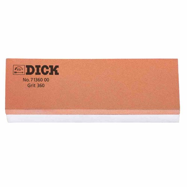 DICK Abziehstein Wetzstein Schleifstein Schärfstein Körnung 360 & 1000