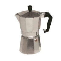 KRÜGER Alu Espressokocher, Espresso-Kocher, Silber,...