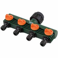 SIENA GARDEN 4-Wege-Verteiler stufenlos regulierbar