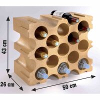 MOTTEZ Flaschenwürfel bis Ø 92 mm für 15...