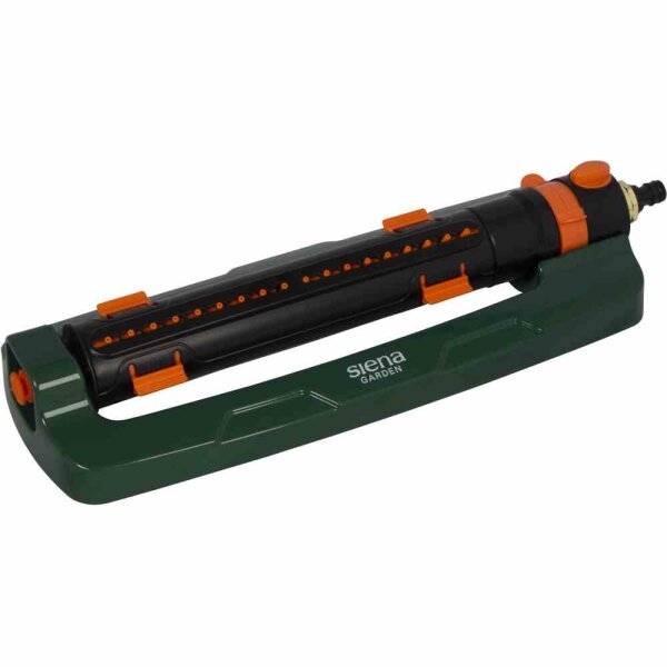 SIENA GARDEN Vario Viereckregner 3500 Metall mehrfach verstellbar orange/grün